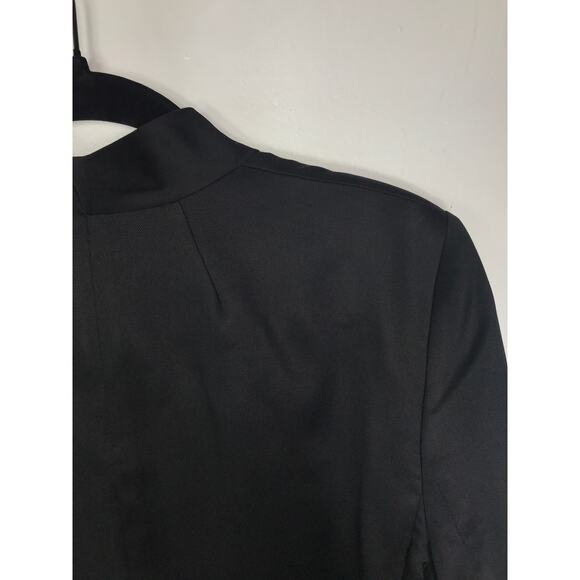 J. Crew Going Out Blazer Black Womens 8 Tall Lady Work Professional Minimalist - Picture 6 of 10